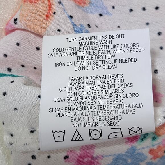 GB Floral Tie Front Cut Out Flowy Summer Tank‎ Dress S NWT - Picture 9 of 11